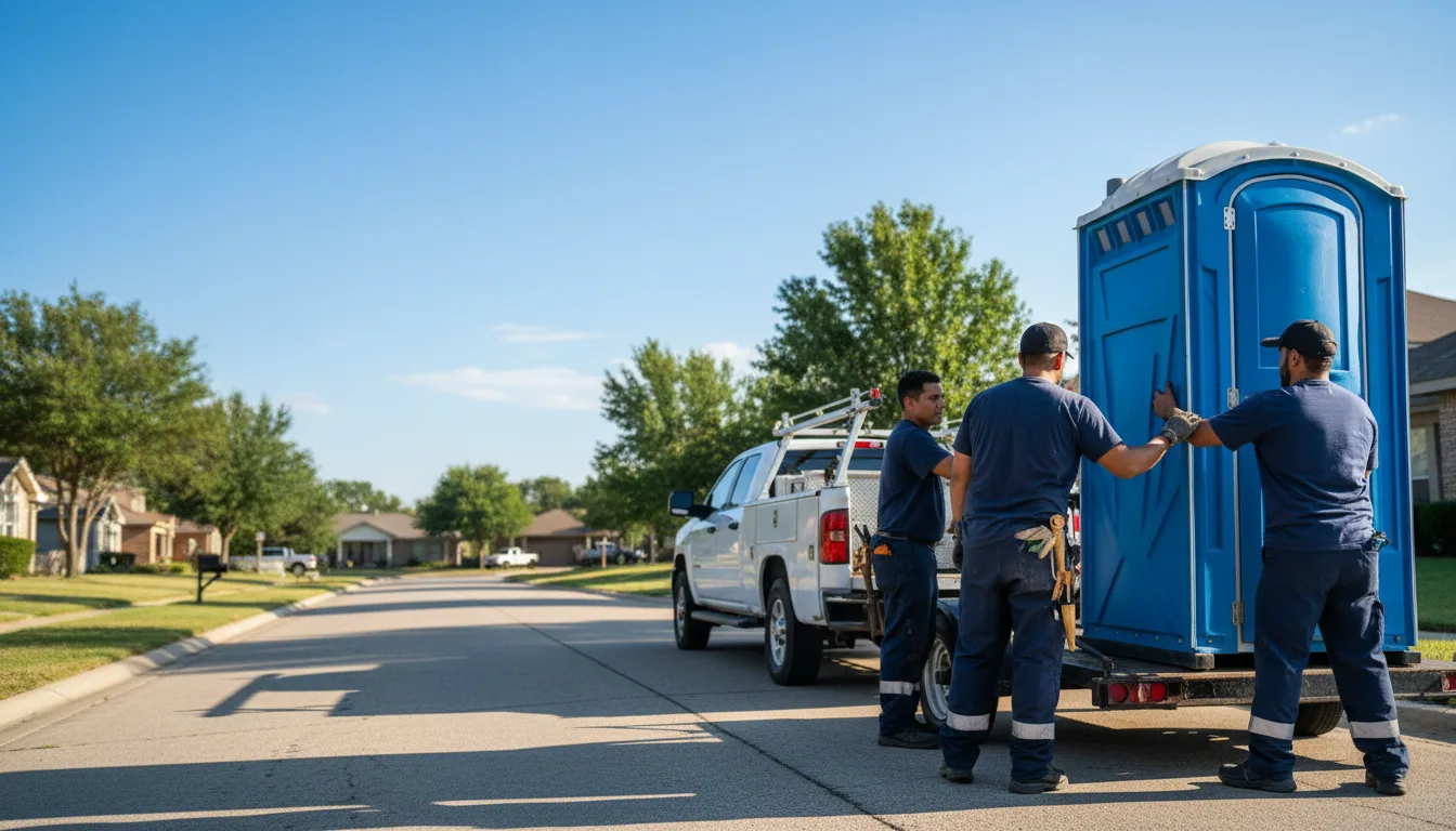 Portable Toilet Rental in Riverdale, ND near me